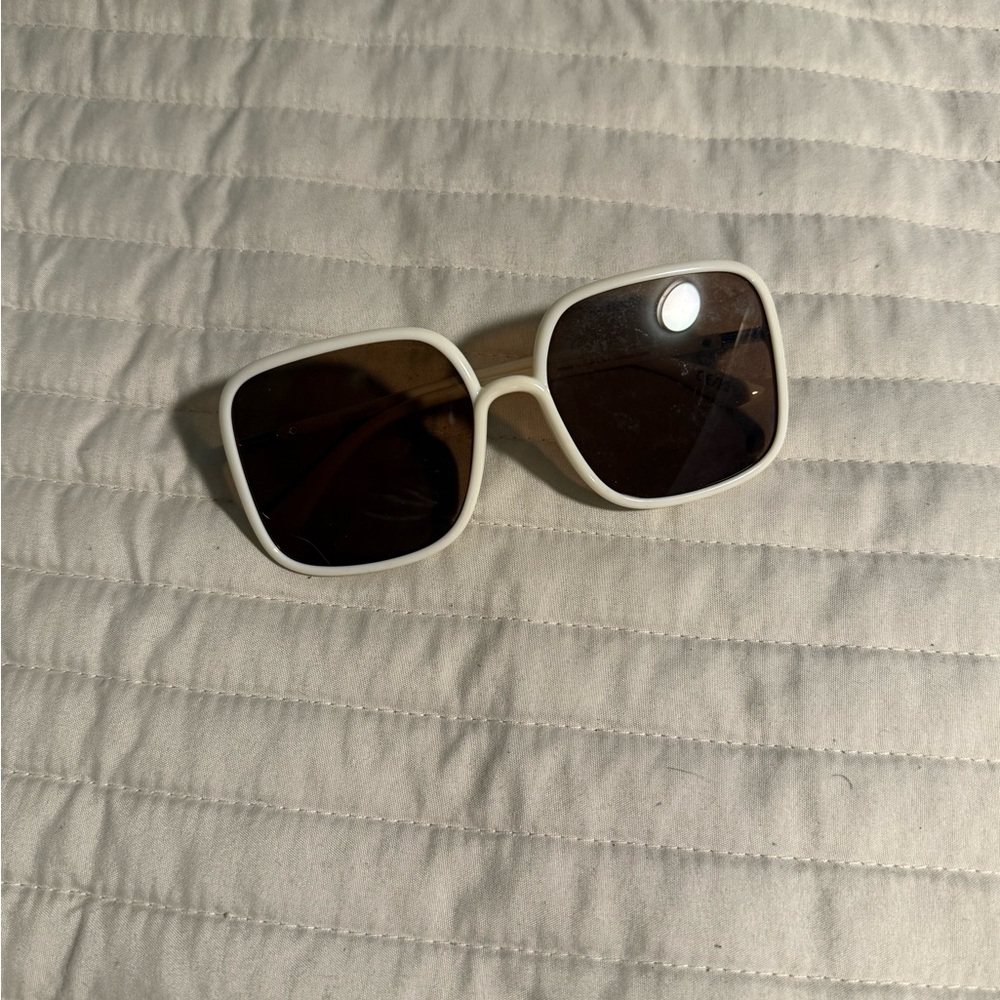 ASOS White Sunglasses